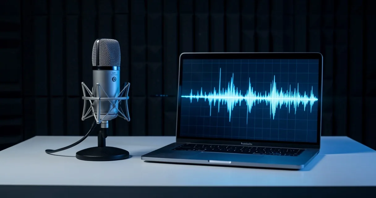 Configuración de transcripción de audio con IA