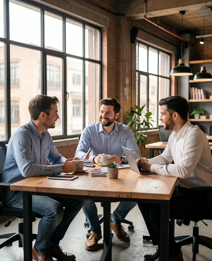 Equipo editorial de JobVibe AI trabajando en Buenos Aires