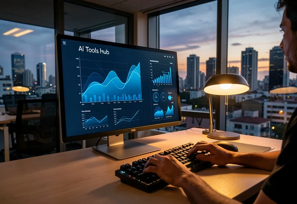 Espacio de trabajo editorial de JobVibe AI en Buenos Aires