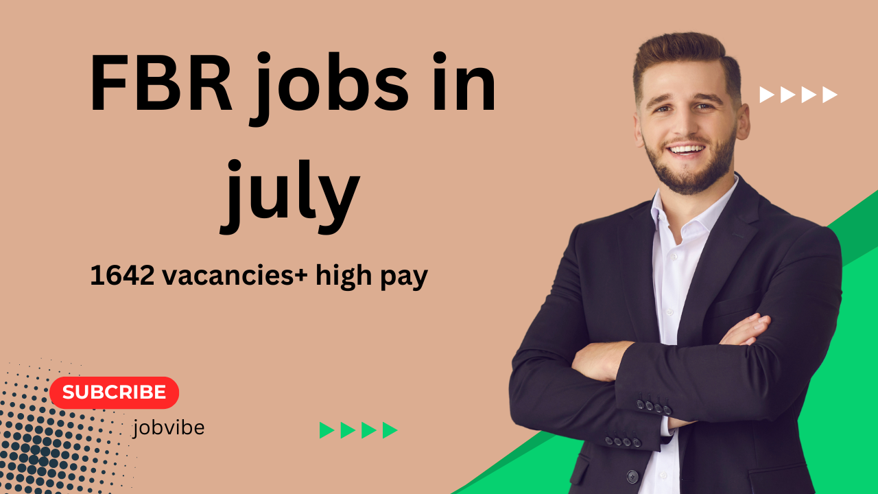 FBR jobs in July 2024|Apply Online