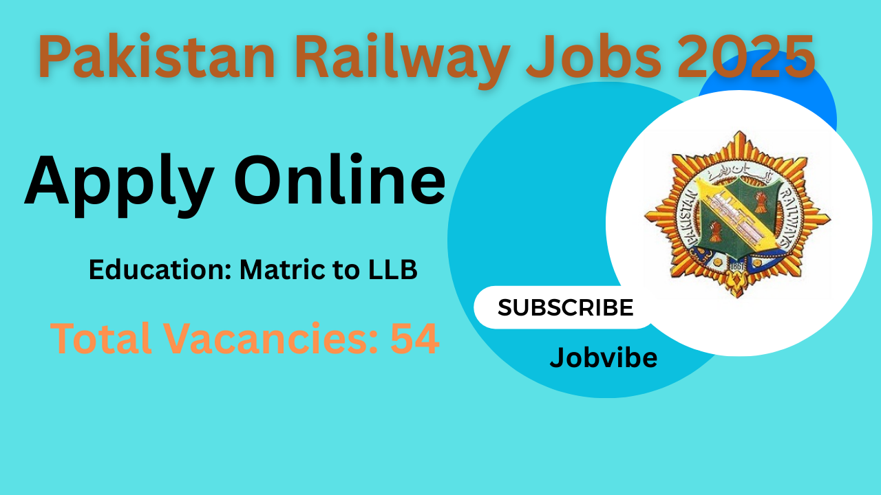 Pakistan Railway Jobs 2025 || Apply Now